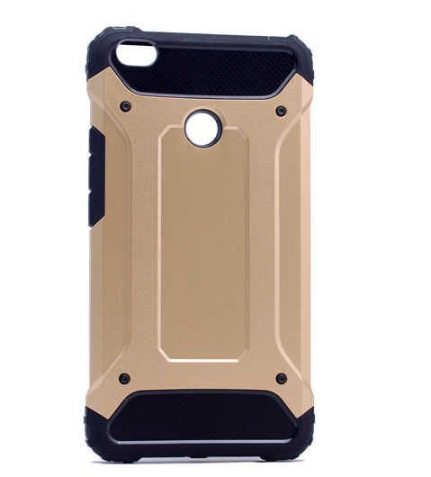 Xiaomi Mi Max Kılıf Armor Köşe Korumalı Çift Katman Tank Zırh Kapak (CRASH) Gri