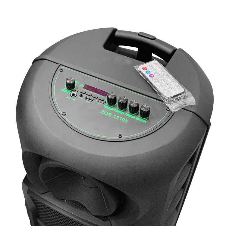 ​HEPTEKİLETİŞİM ZQS-12106 Bluetooth Speaker With FM Radio Hoparlör