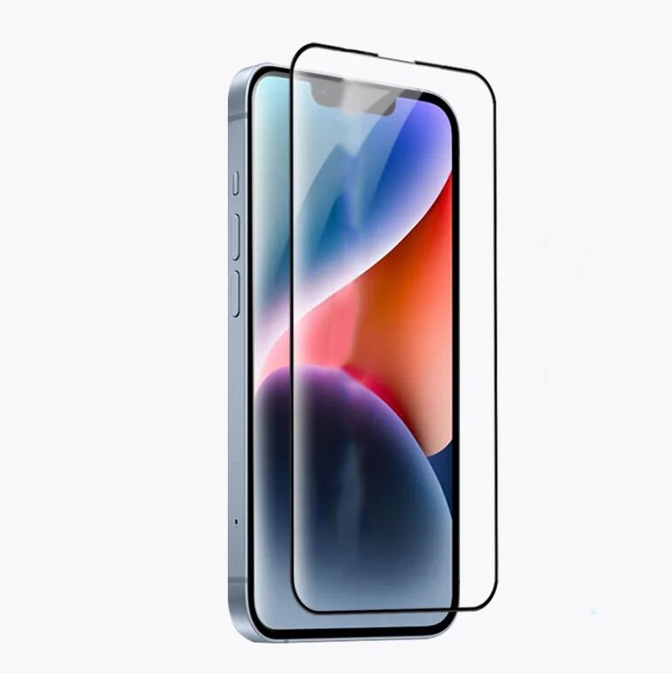 Apple iPhone 14 ​​​​​​​​​​​​​​​​​​​​​​​​HEPTEKİLETİŞİM Darbeye Dayanıklı Anti Statik Temperli Cam Ekran Koruyucu