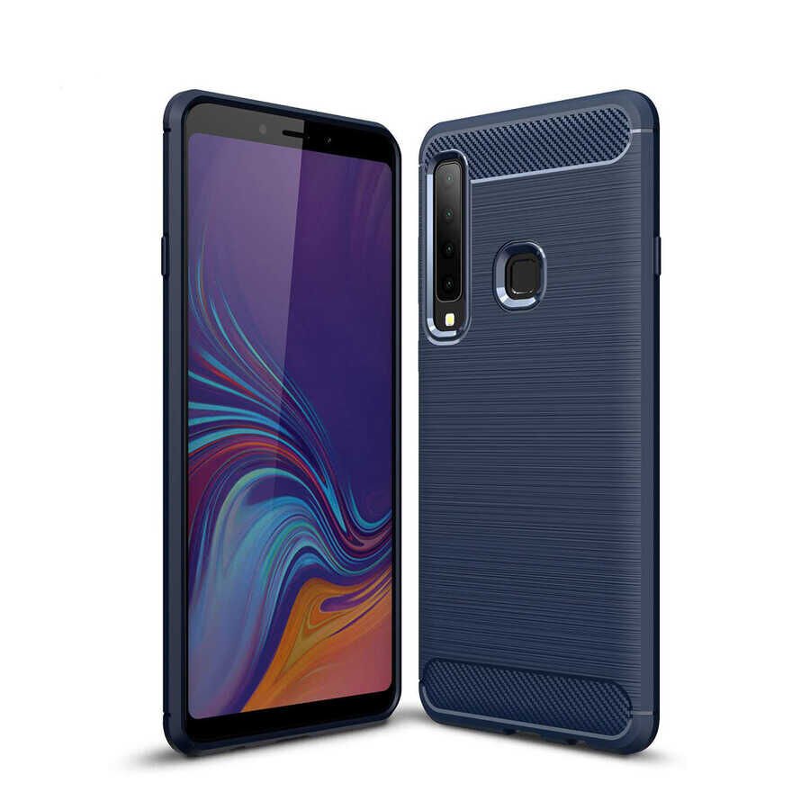 Samsung Galaxy A9 2018 Kılıf Ultra Korunaklı Silikon Kapak (ROOM) Siyah