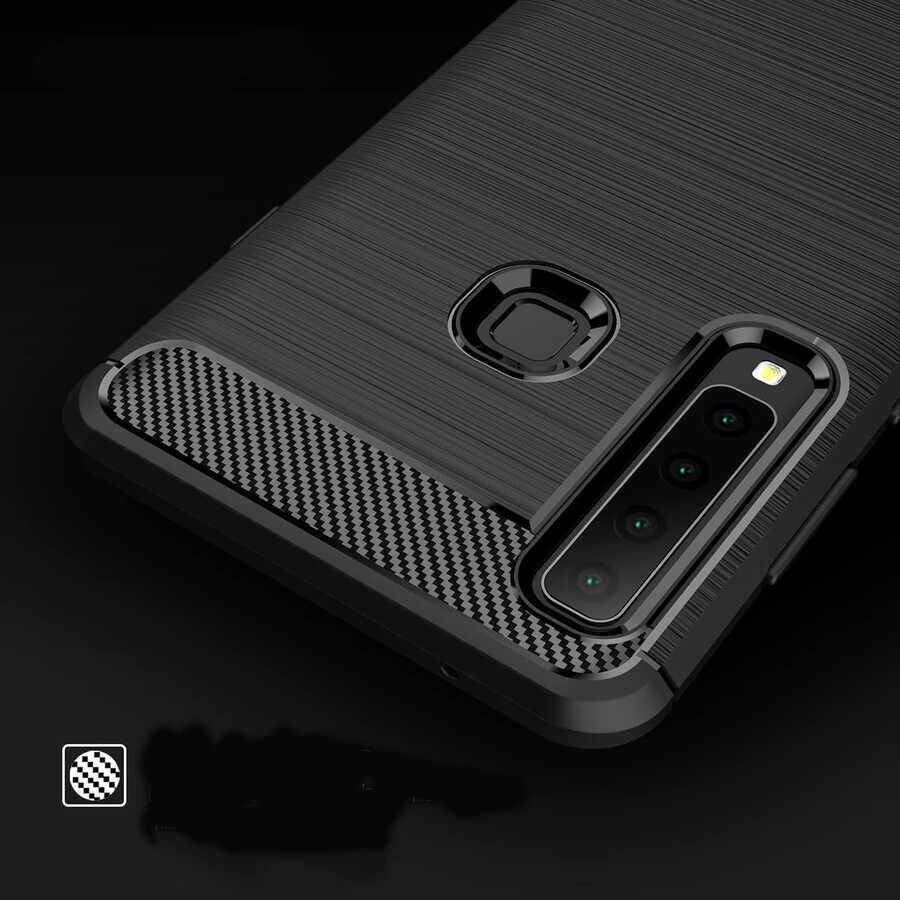 Samsung Galaxy A9 2018 Kılıf Ultra Korunaklı Silikon Kapak (ROOM) Siyah