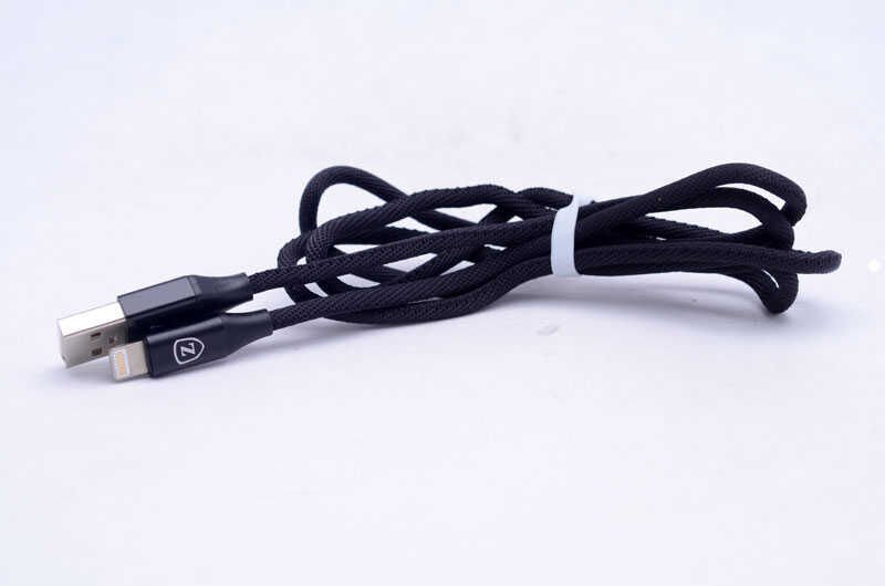 Metal Uçlu Lightning Usb Kablo Kahverengi