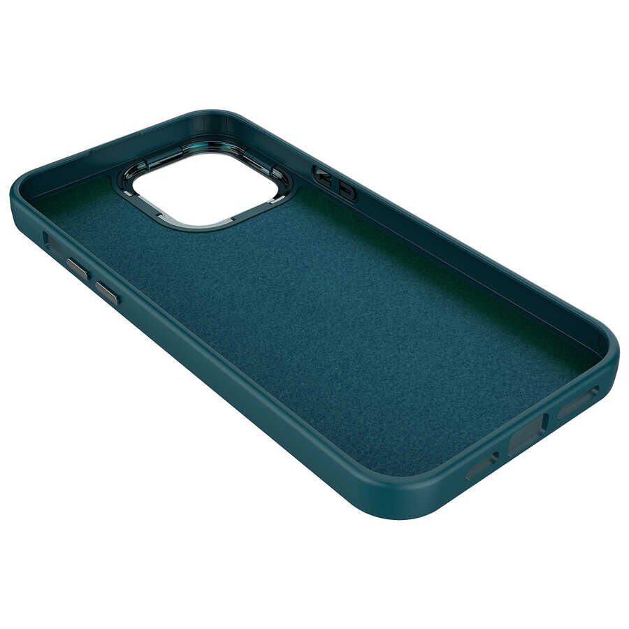 Samsung Galaxy S20 FE Kılıf Metal Çerçeve ve Buton Tasarımlı Silikon HEPTEKİLETİŞİM Luna Kapak
