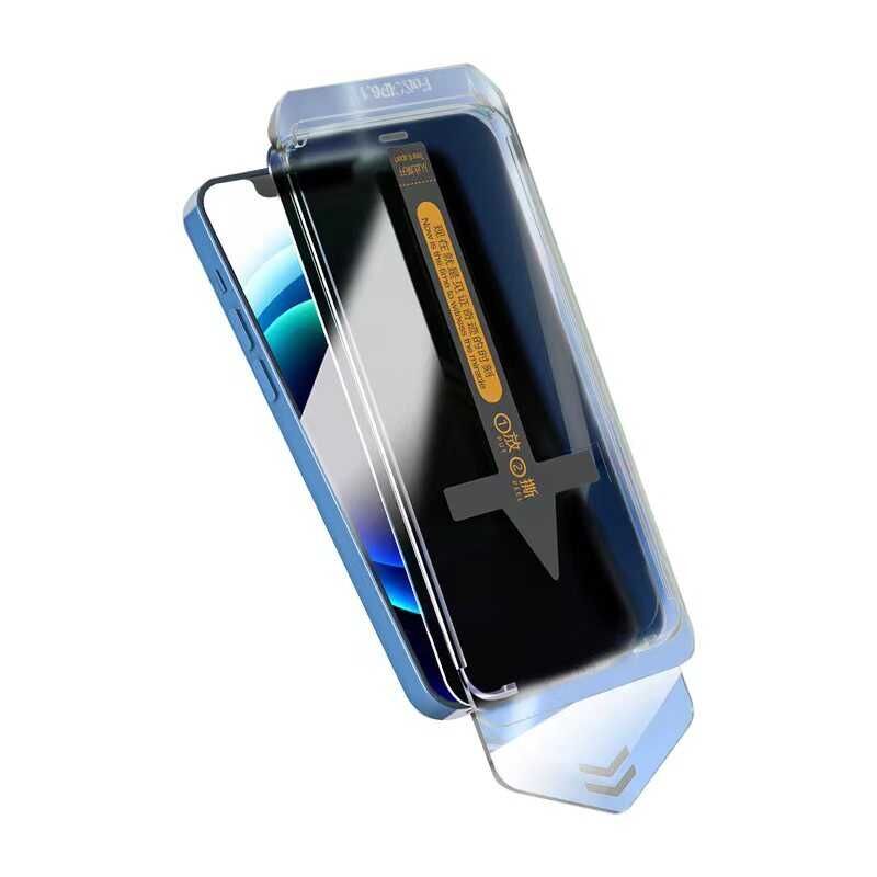 Apple iPhone 16 Pro Max Hayalet Ekran Koruyucu HEPTEKİLETİŞİM Süper Fast Privacy Film