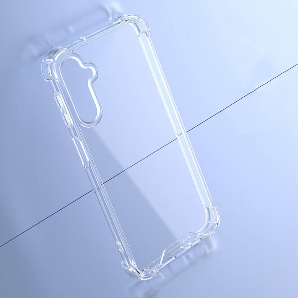 Samsung Galaxy S24 Şeffaf Kılıf Köşelerde Darbelere Karşı Ultra Kalınlık (ANTİSHOCK) Renksiz