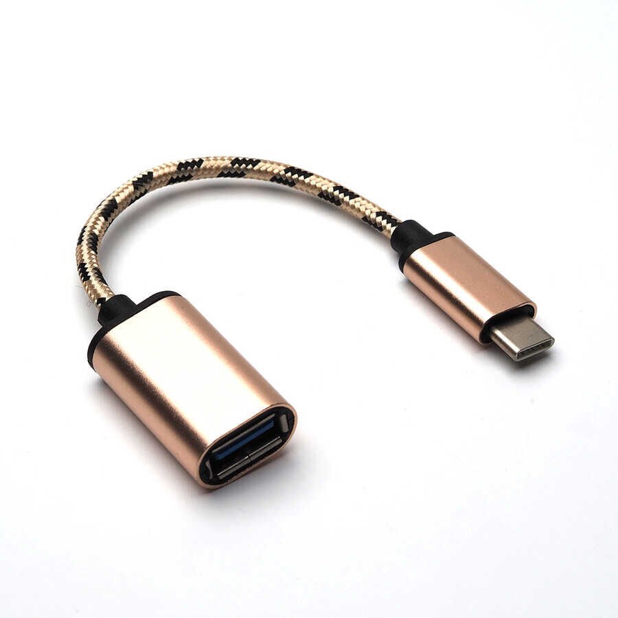 HEPTEKİLETİŞİM Kablolu Metal Type-C Otg
