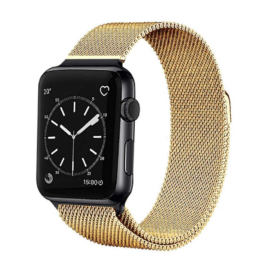 Apple Watch 44mm HEPTEKİLETİŞİM KRD-01 Metal Kordon