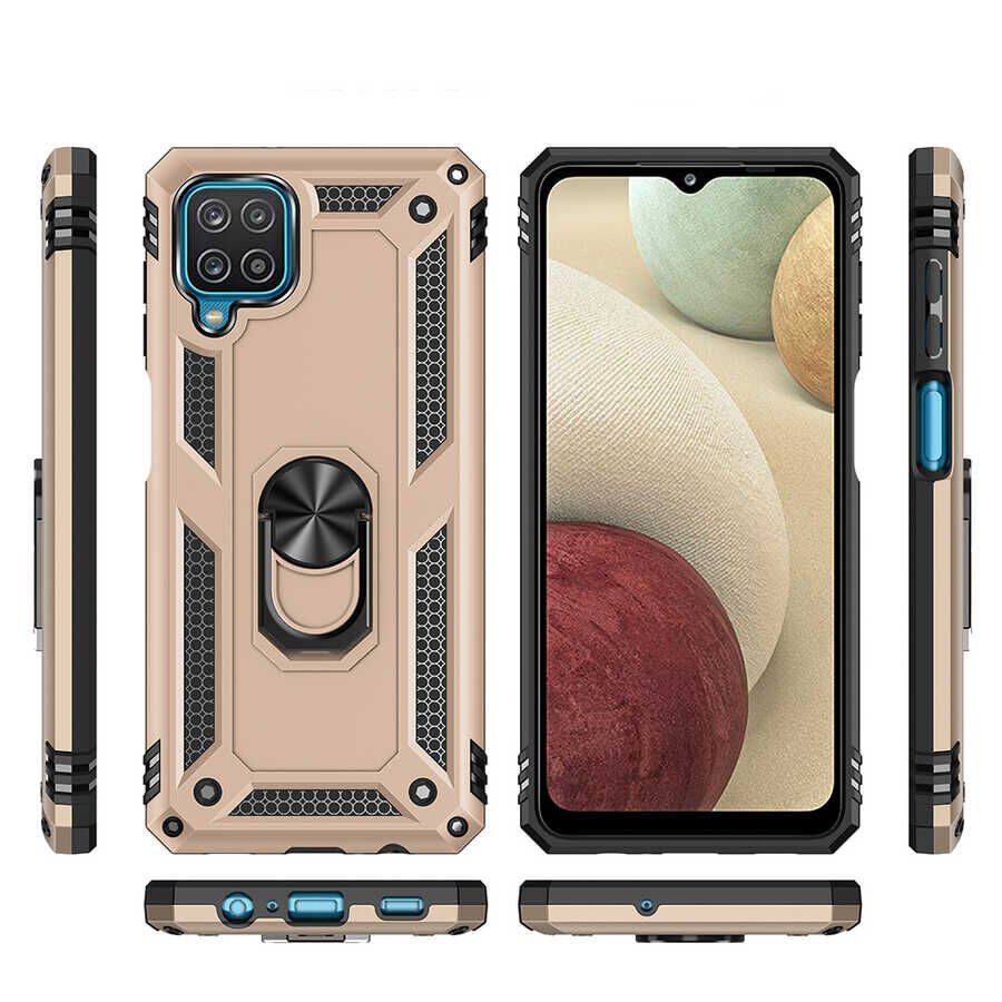 Galaxy A12 Kılıf HEPTEKİLETİŞİM Vega Kapak