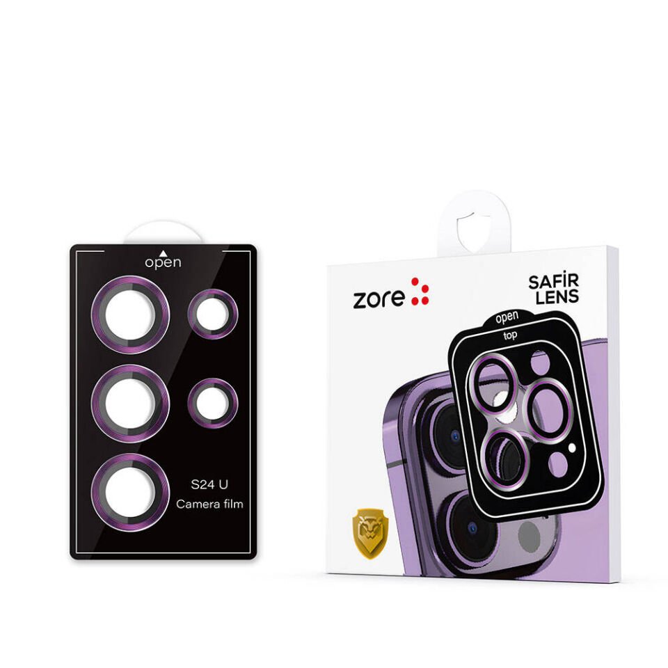 Samsung Galaxy S24 Ultra HEPTEKİLETİŞİM Kamera Lens Koruyucu Cam Filmi