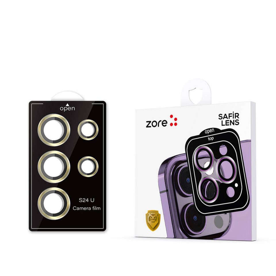 Samsung Galaxy S24 Ultra HEPTEKİLETİŞİM Kamera Lens Koruyucu Cam Filmi