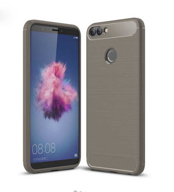 Huawei P Smart Kılıf Ultra Korunaklı Silikon Kapak (ROOM) Gri