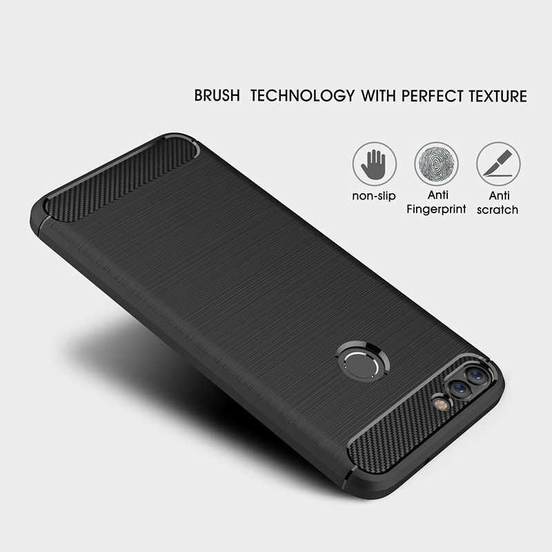 Huawei P Smart Kılıf Ultra Korunaklı Silikon Kapak (ROOM) Gri