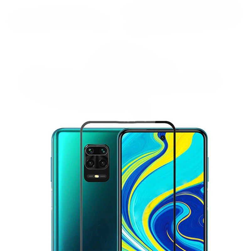 Xiaomi Redmi Note 9 Pro HEPTEKİLETİŞİM Kenarları Kırılmaya Dayanıklı Cam Ekran Koruyucu