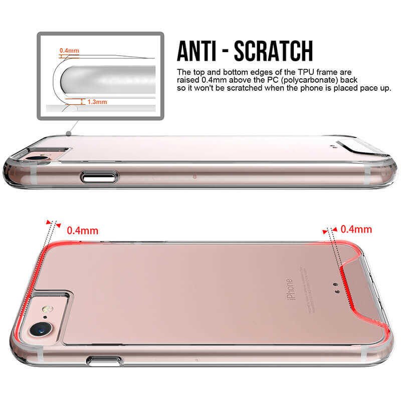 Apple iPhone 7 Kılıf Zore Gard Silikon