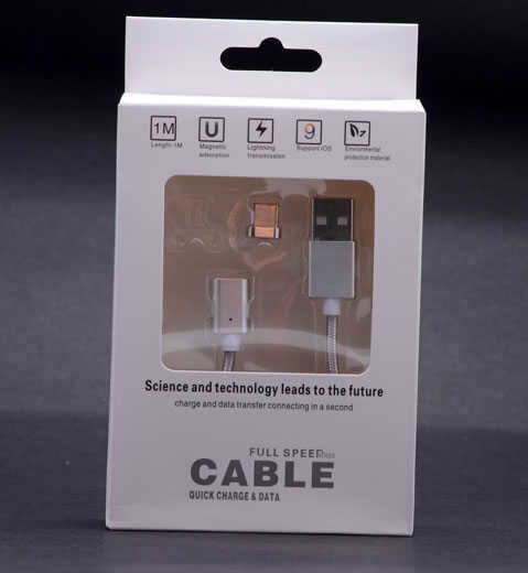 Type-c Mıknatıslı Usb Kablo Gri