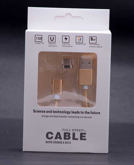 Type-c Mıknatıslı Usb Kablo Gri