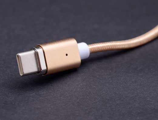 Type-c Mıknatıslı Usb Kablo Gri