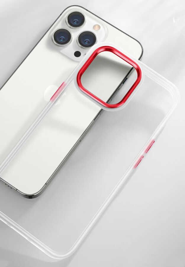 Apple iPhone 12 Pro Kılıf HEPTEKİLETİŞİM Krom Kapak