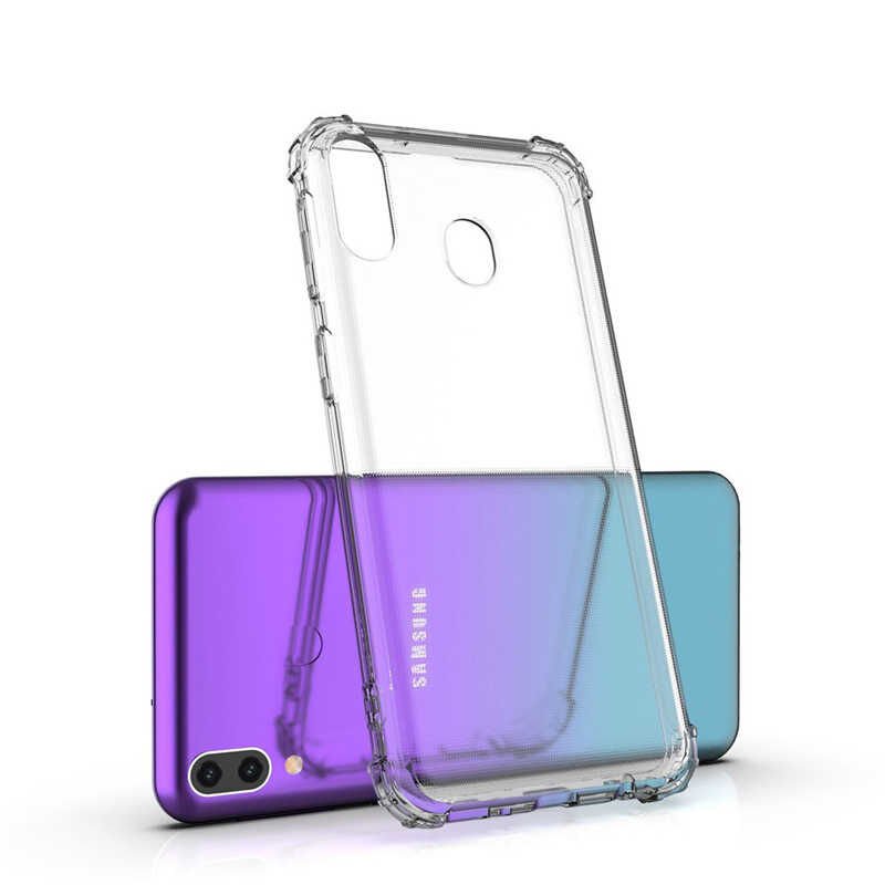 Samsung Galaxy M20 Kılıf HEPTEKİLETİŞİM Nitro Anti Shock Silikon