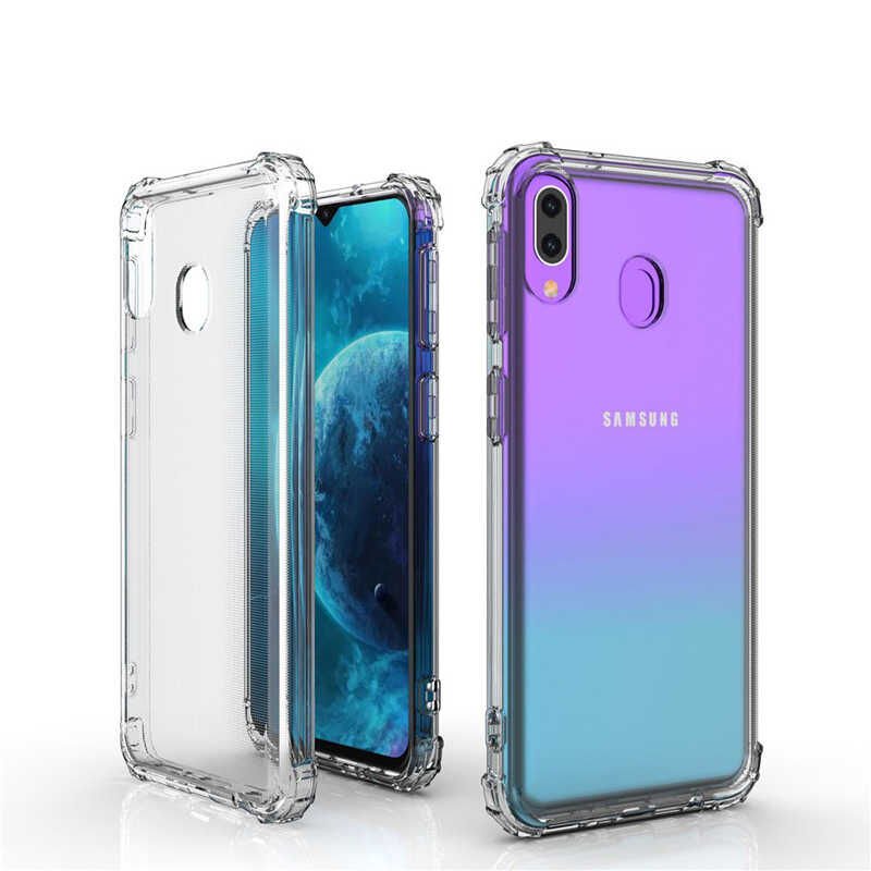 Samsung Galaxy M20 Kılıf HEPTEKİLETİŞİM Nitro Anti Shock Silikon