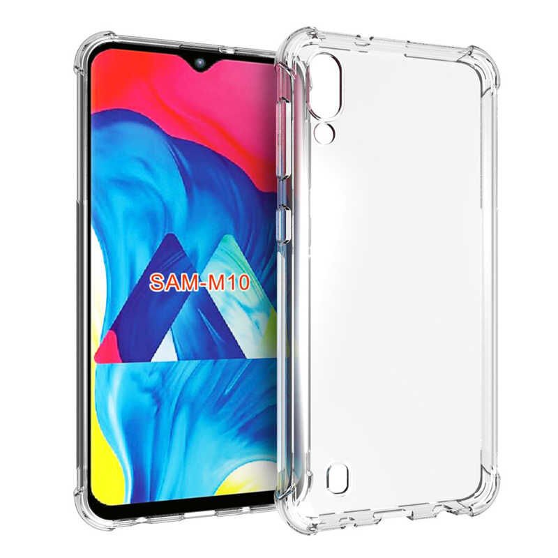 Samsung Galaxy M10 Kılıf HEPTEKİLETİŞİM Nitro Anti Shock Silikon
