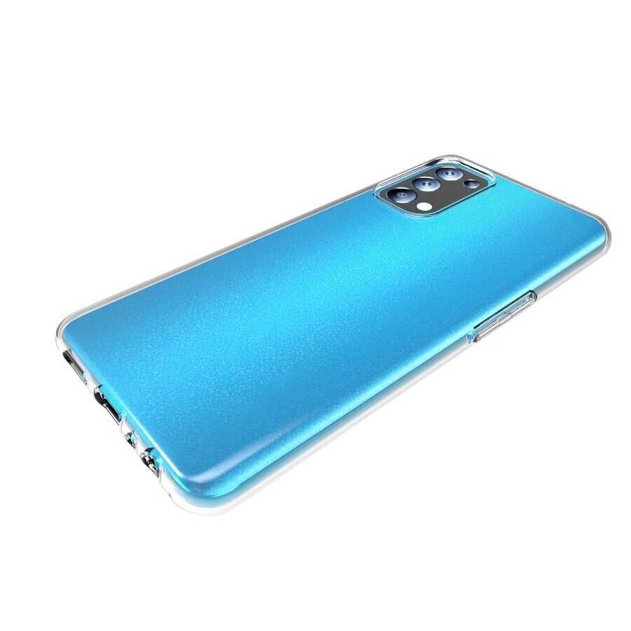 Oppo Reno 5 5G Şeffaf Kılıf Yumuşak İnce Tasarımlı Kapak (SÜPER) Renksiz