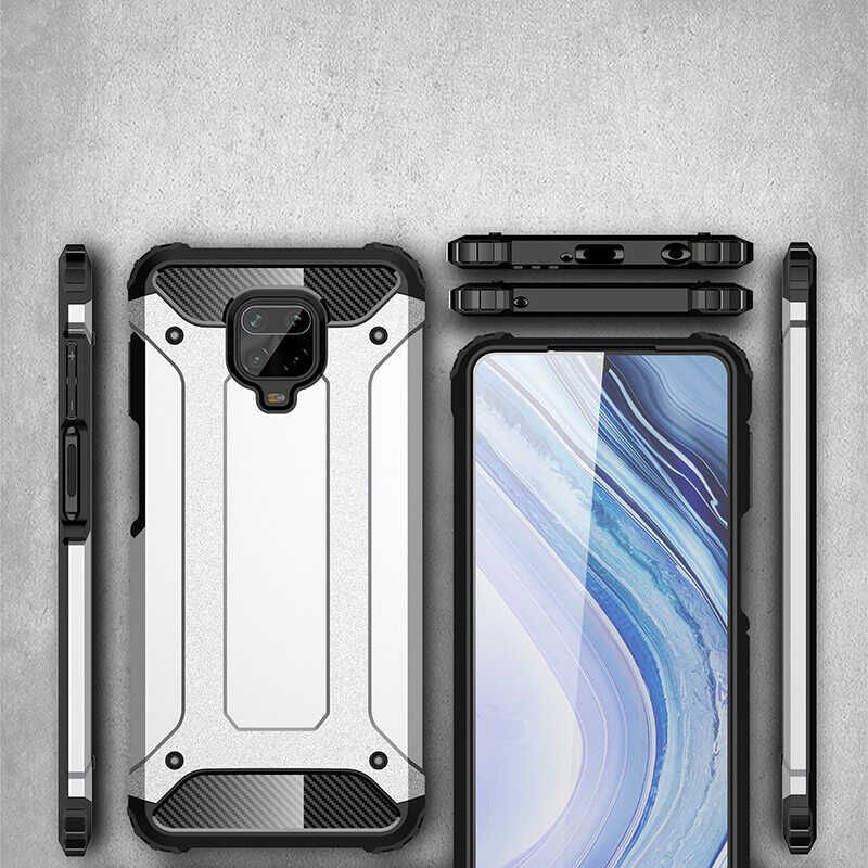 Xiaomi Redmi Note 9 Pro Kılıf HEPTEKİLETİŞİM Crash Silikon Kapak