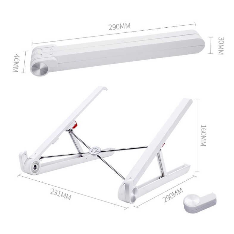 Laptop Standı Ayarlanabilir Dizüstü (Xgear X1) Beyaz