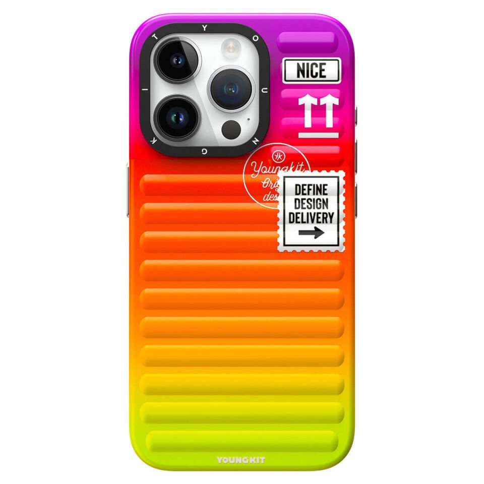 Apple iPhone 15 Pro Kılıf YoungKit The Secret Color Serisi Kapak