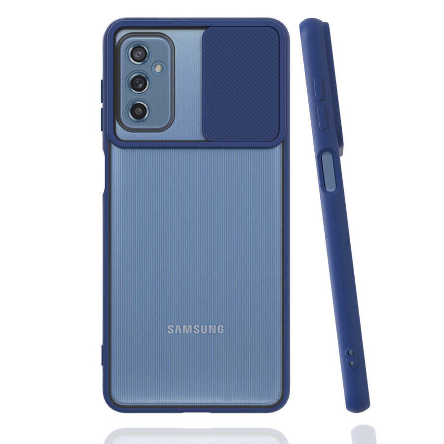 Samsung Galaxy M52 Kılıf HEPTEKİLETİŞİM Lensi Kapak
