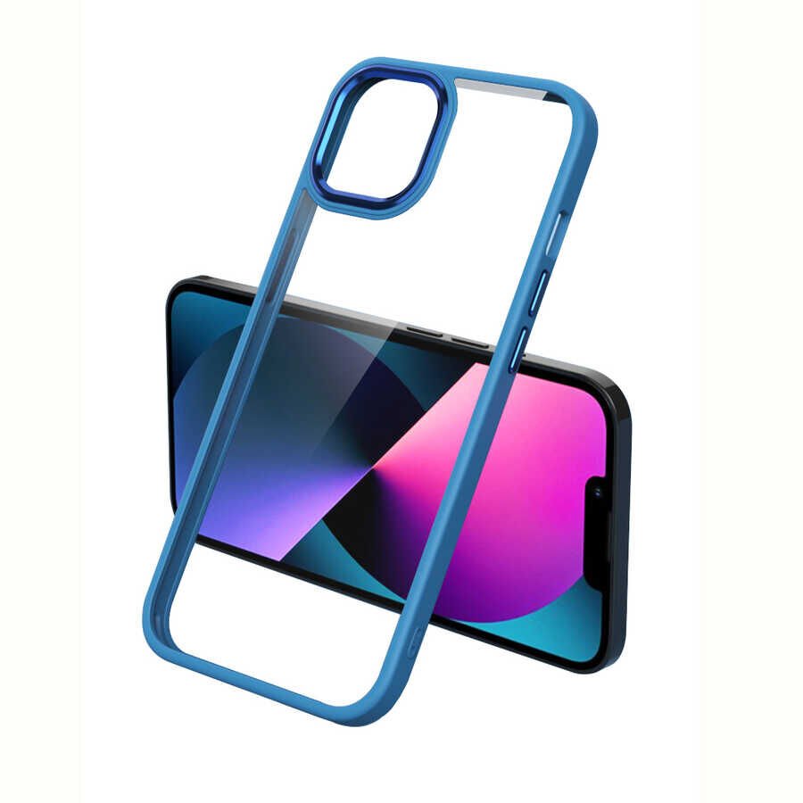 Apple iPhone 13 Pro Kılıf HEPTEKİLETİŞİM Krom Kapak