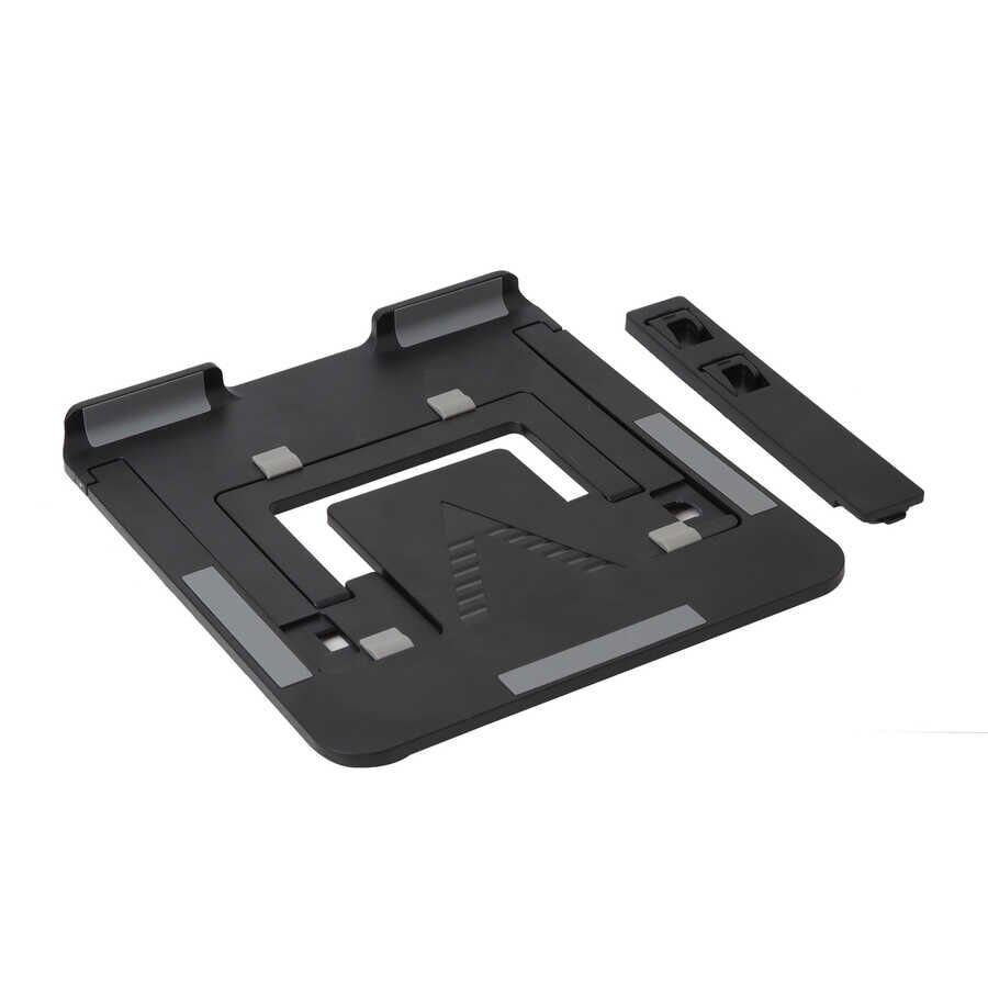 Laptop Standı Ayarlanabilir Kaymaz Silikon Malzemeden Üretilmiştir (F28) Beyaz