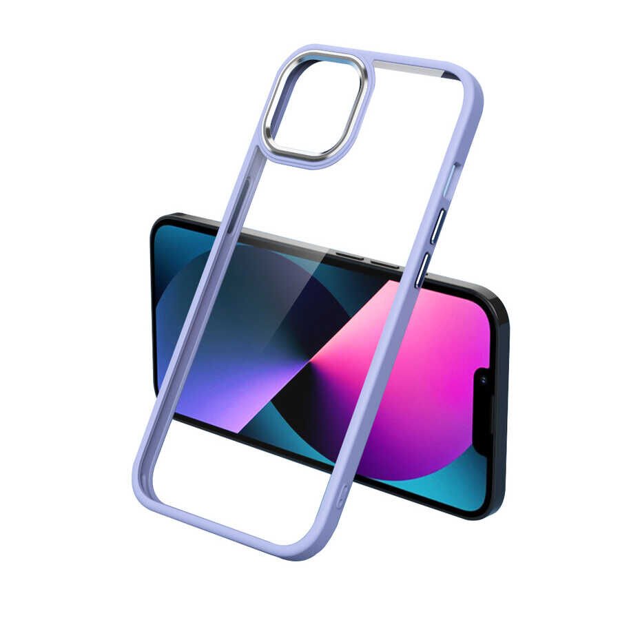 Apple iPhone 13 Pro Max Kılıf HEPTEKİLETİŞİM Krom Kapak