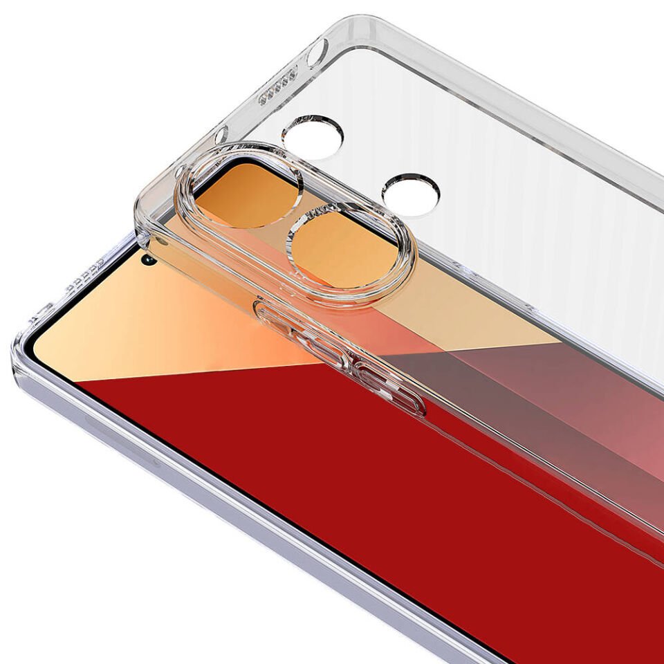 Xiaomi Redmi Note 13 Pro 4G Kılıf HEPTEKİLETİŞİM Süper Silikon Kapak