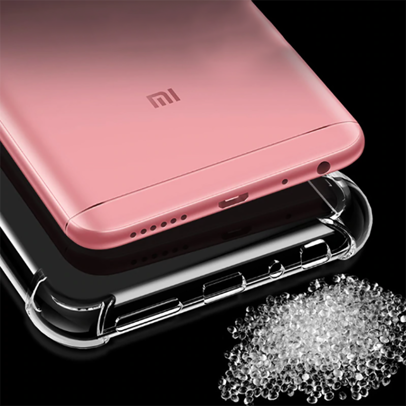 Xiaomi Mi A2 Lite Şeffaf Kılıf Köşelerde Darbelere Karşı Ultra Kalınlık (ANTİSHOCK) Renksiz