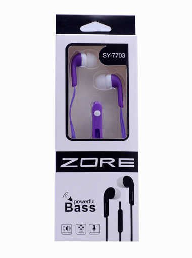 Yüksek Kalite ve Ses Performanslı Kulaklık (SY-7703 Mp3 Stereo Kulaklık) Mor