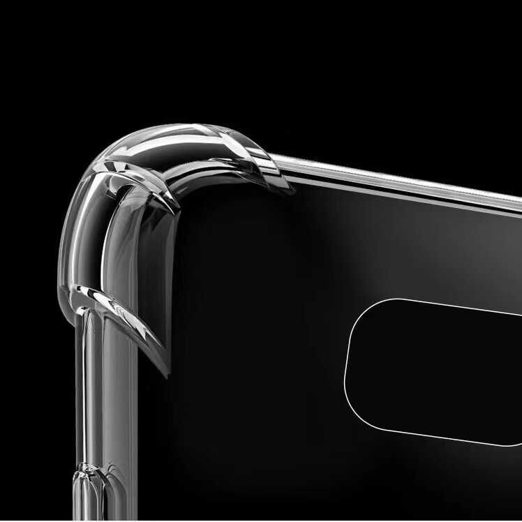 Xiaomi Poco X3 Şeffaf Kılıf Köşelerde Darbelere Karşı Ultra Kalınlık (ANTİSHOCK) Renksiz