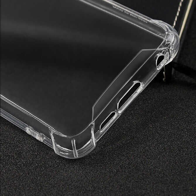 Xiaomi Poco X3 Şeffaf Kılıf Köşelerde Darbelere Karşı Ultra Kalınlık (ANTİSHOCK) Renksiz