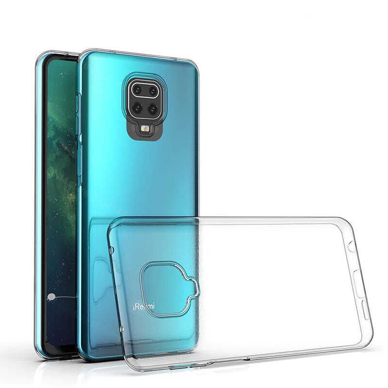 Xiaomi Redmi Note 9 Pro Kılıf HEPTEKİLETİŞİM Süper Silikon Kapak