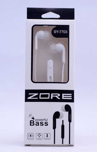 Yüksek Kalite ve Ses Performanslı Kulaklık (SY-7703 Mp3 Stereo Kulaklık) Beyaz