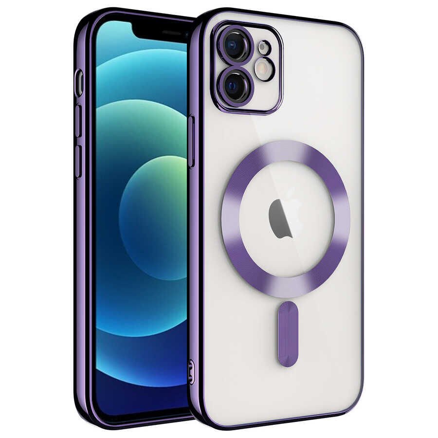 Apple iPhone 11 Kılıf Kamera Korumalı Magsafe Wireless Şarj Özellikli HEPTEKİLETİŞİM Demre Kapak