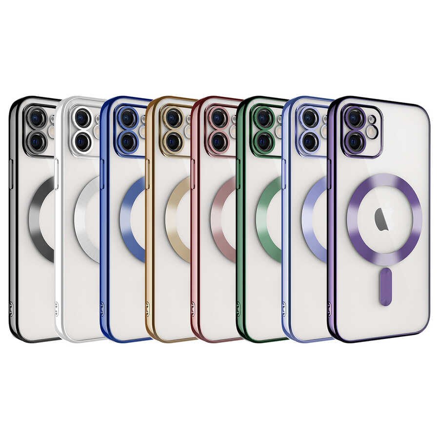 Apple iPhone 11 Kılıf Kamera Korumalı Magsafe Wireless Şarj Özellikli HEPTEKİLETİŞİM Demre Kapak