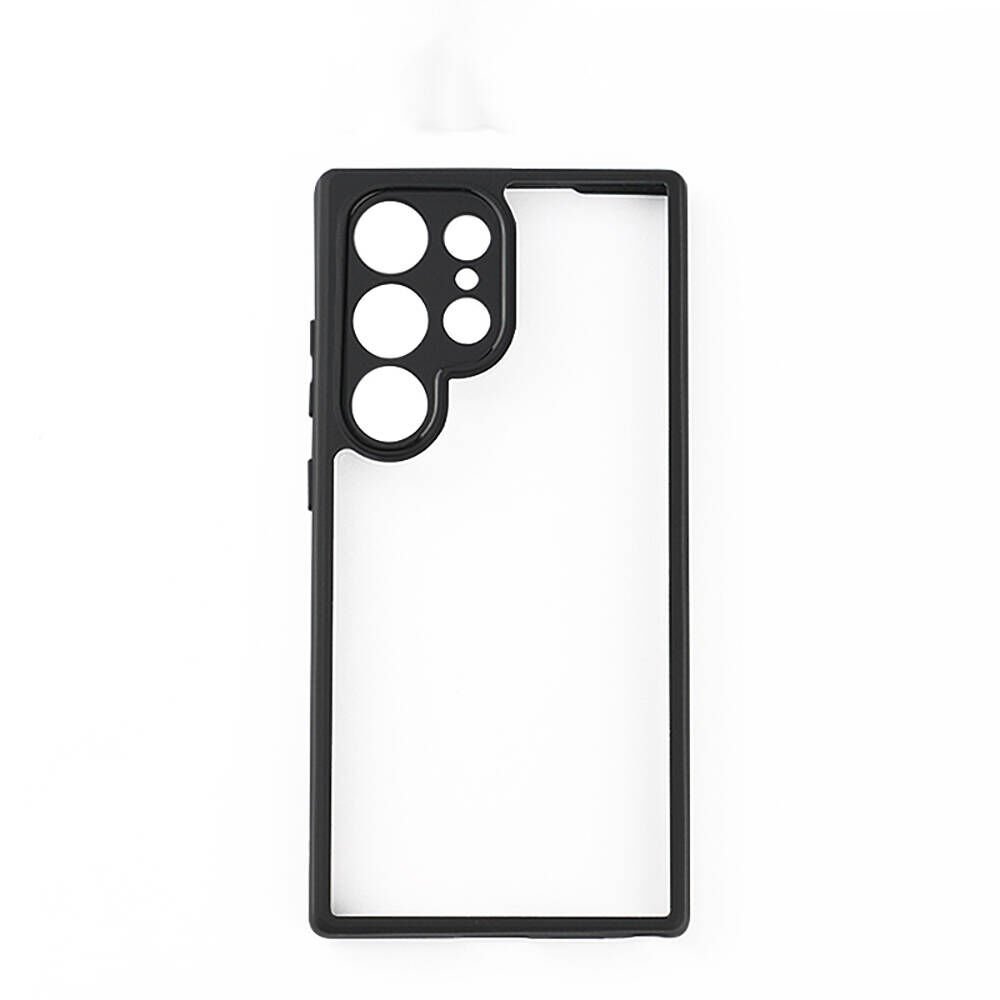 Samsung Galaxy S24 Ultra Kılıf Kamera Korumalı Şeffaf Arka Yüzey HEPTEKİLETİŞİM New Roll Kapak