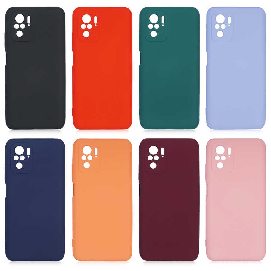 Xiaomi Poco M5S Kadife İç Yüzey Yumuşak Dokulu Kamera Korumalı İnce Kapak (MARA) Siyah