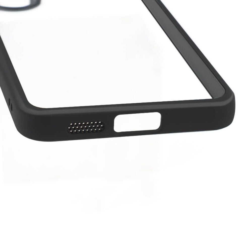Samsung Galaxy S24 Plus Kılıf Kamera Korumalı Şeffaf Arka Yüzey HEPTEKİLETİŞİM New Roll Kapak