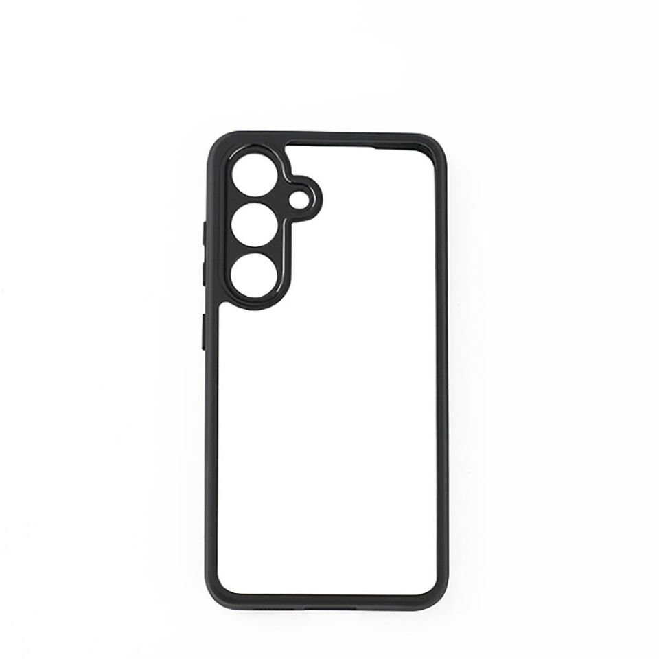 Samsung Galaxy S24 Plus Kılıf Kamera Korumalı Şeffaf Arka Yüzey HEPTEKİLETİŞİM New Roll Kapak