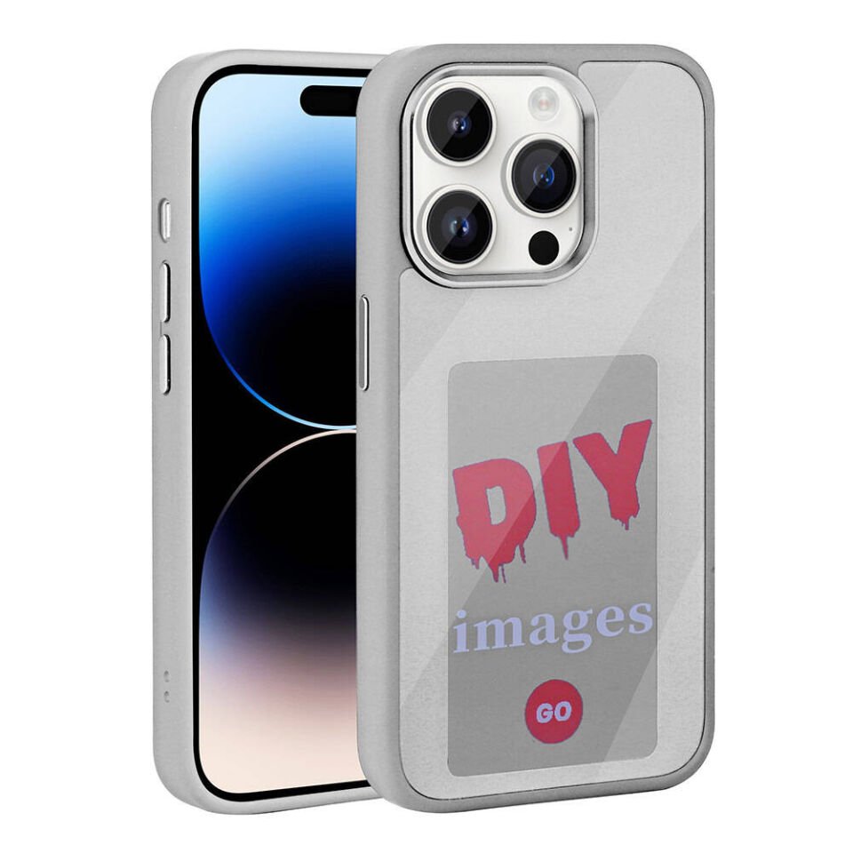 Apple iPhone 14 Pro Max Kılıf Ekranı Yansıtan HEPTEKİLETİŞİM Akıllı NFC Kapak