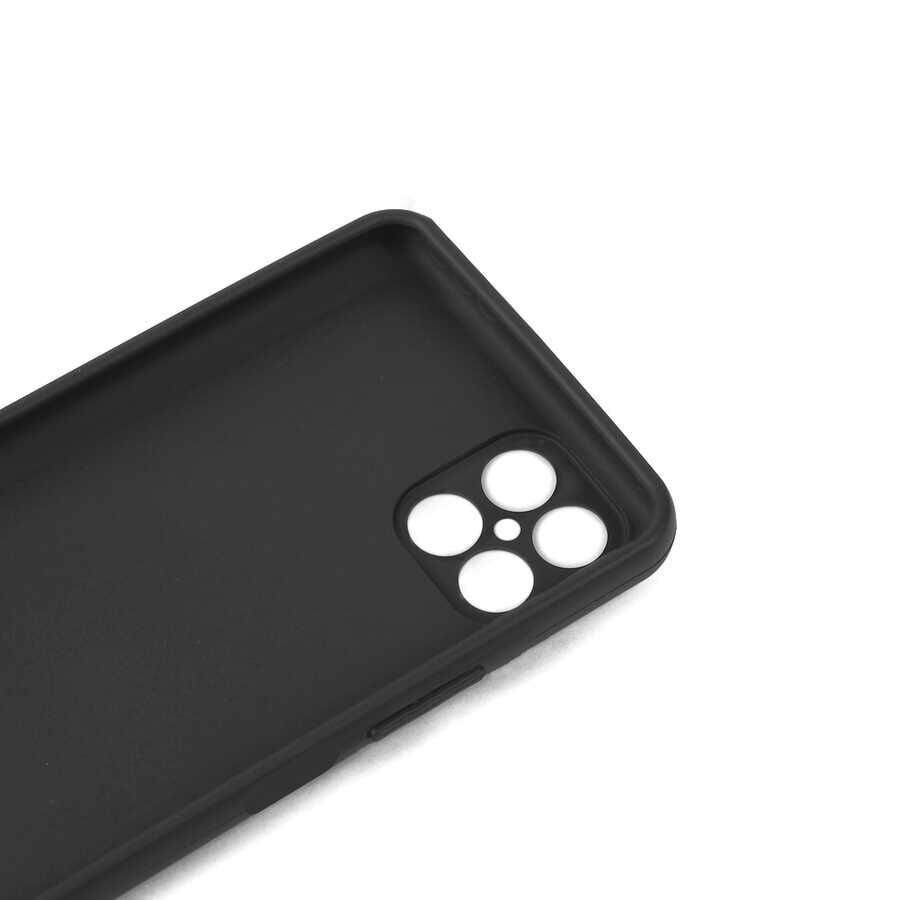 Omix X600 Kılıf Kamera Korumalı Esnek Renkli Silikon Kapak (Biye) Mor