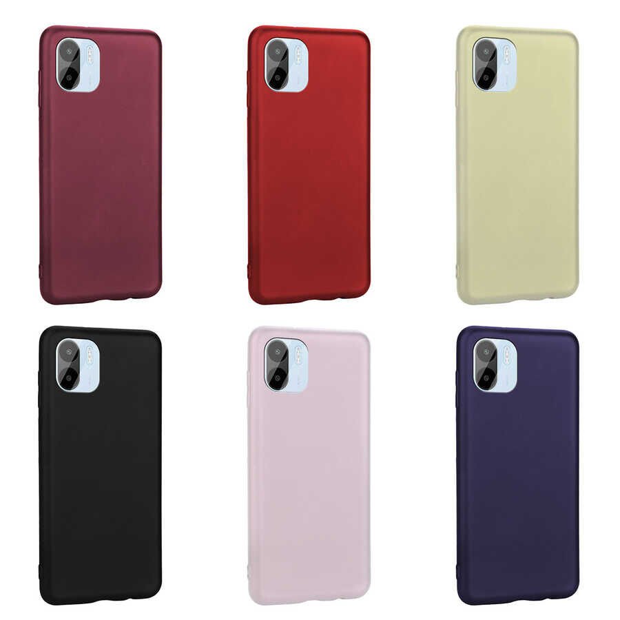 Xiaomi Redmi A1 Kılıf HEPTEKİLETİŞİM Premier Silikon Kapak
