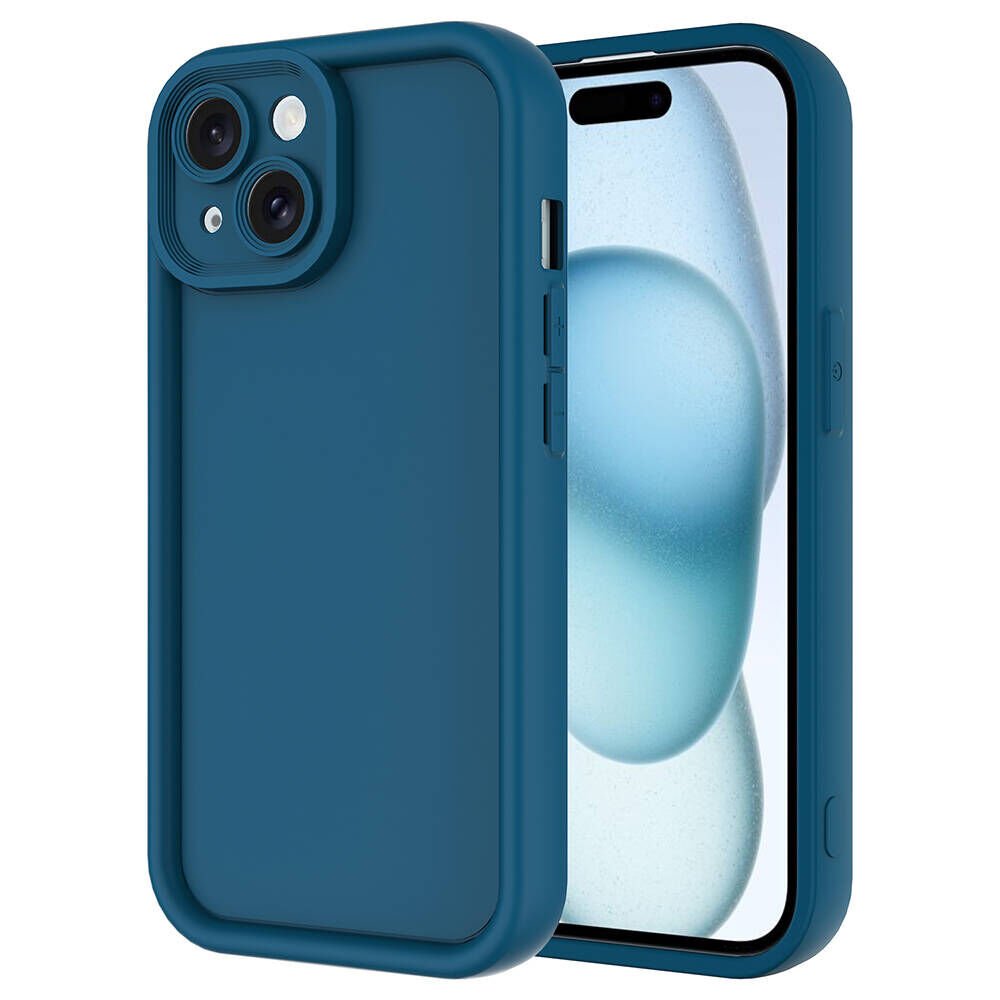Apple iPhone 15 Kılıf Kamera Korumalı HEPTEKİLETİŞİM Ananas Kapak